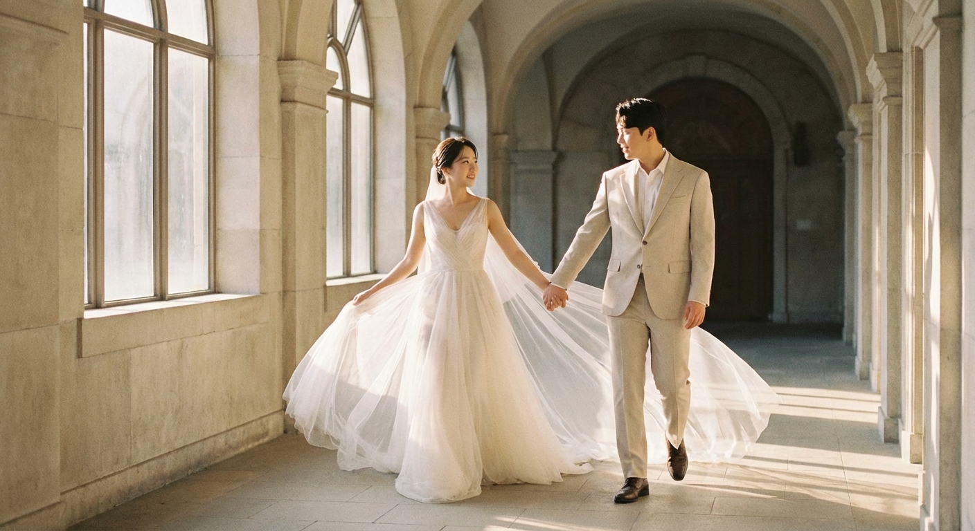 함께 걷는 아름다운 복도